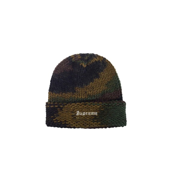 Supreme Gradient Spacedye Beanie Multicolor Olive - Picture 1 of 3